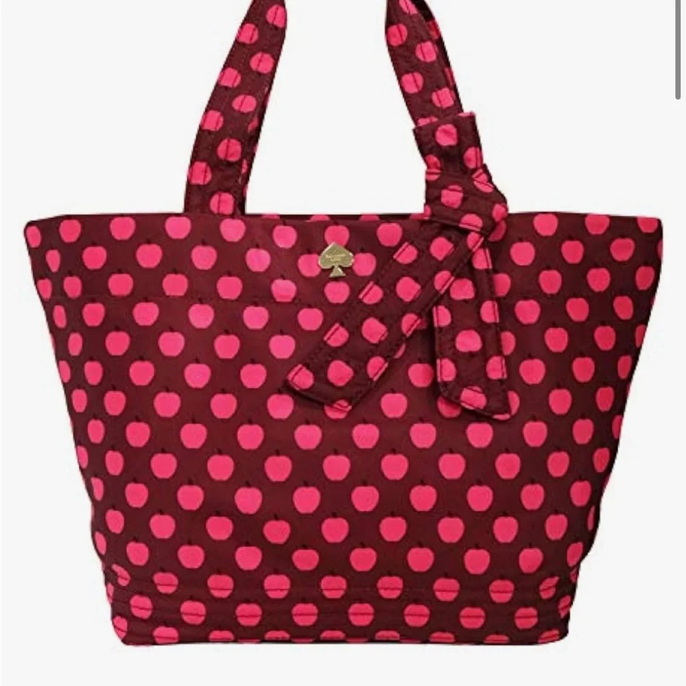 Kate Spade Red and Pink Tote